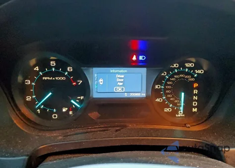 2012 Ford Explorer Xlt z USA, uszkodzony, nr VIN 1FMHK7D84CGA20149